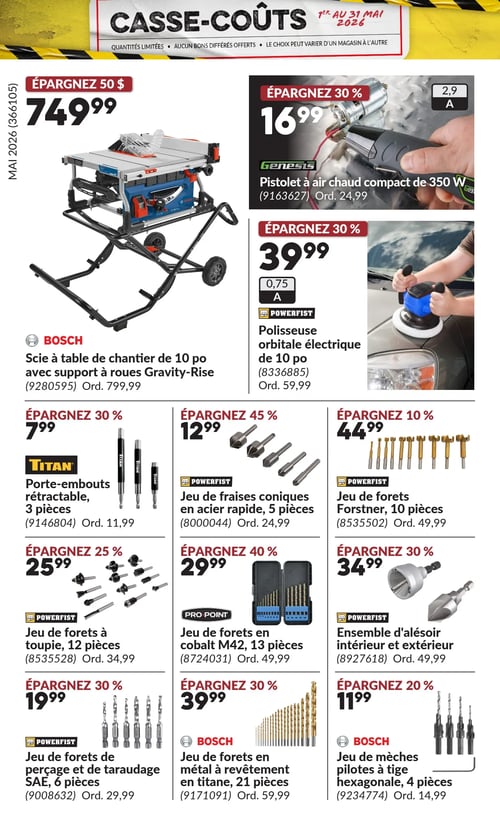 Circulaire Princess Auto - Casse-Coûts - Page 24