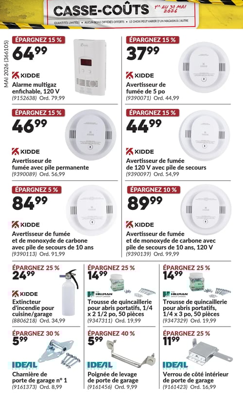 Circulaire Princess Auto - Casse-Coûts - Page 35