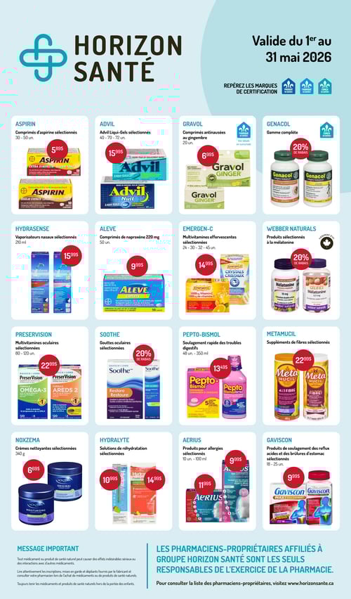 Circulaire Horizon Santé - Plus d'Économies - Page 1
