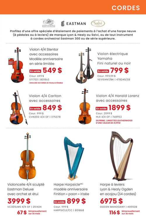 Circulaire Long & McQuade Instruments de Musique - Page 9