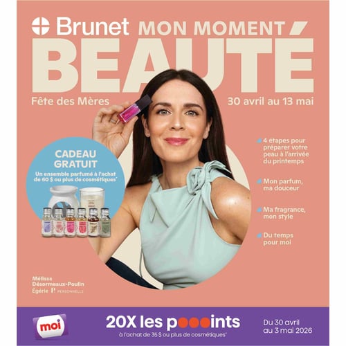 Circulaire Brunet - Mon moment beauté - Page 1