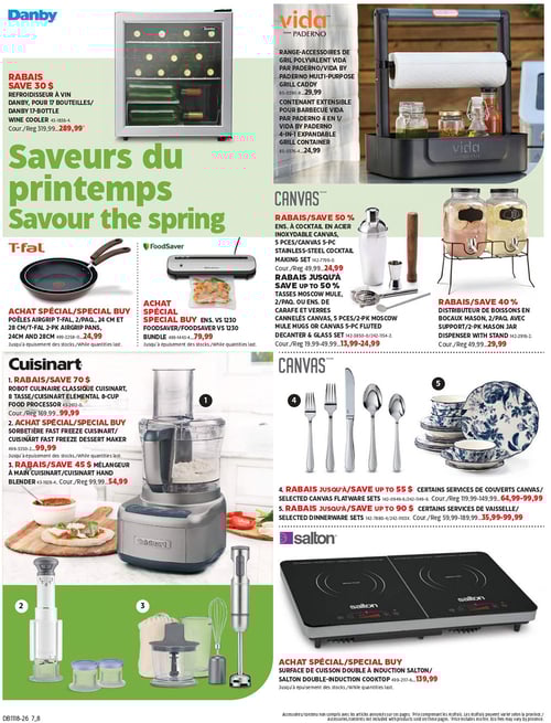 Circulaire Canadian Tire - Inspirations Printemps - Page 1