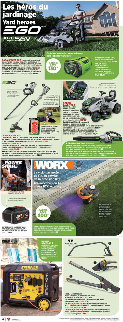 Circulaire Canadian Tire - Inspirations Printemps - Page 8