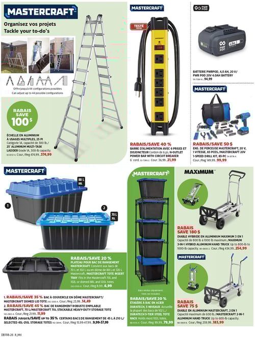 Circulaire Canadian Tire - Inspirations Printemps - Page 22
