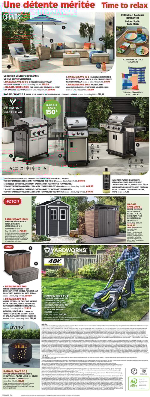 Circulaire Canadian Tire - Inspirations Printemps - Page 23