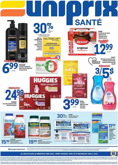 Circulaire Uniprix - Santé - Page 2