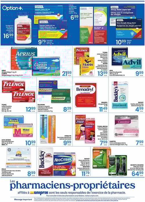 Circulaire Uniprix - Santé - Page 4