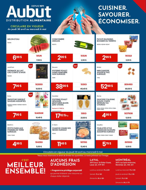 Circulaire Aubut - Page 1