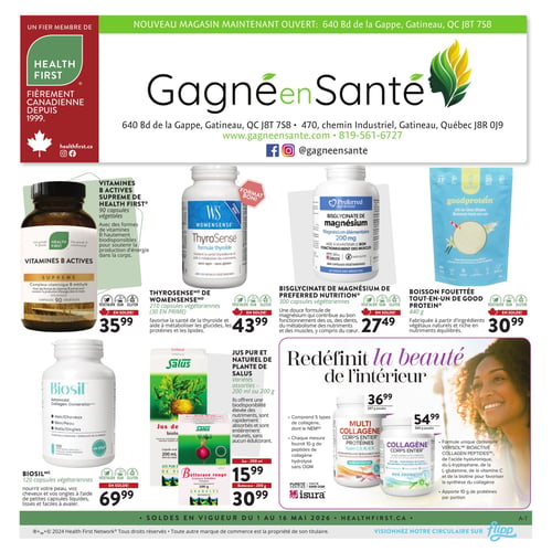 Circulaire Gagné en Santé - Page 1