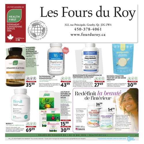 Circulaire Les Fours du Roy - Page 1