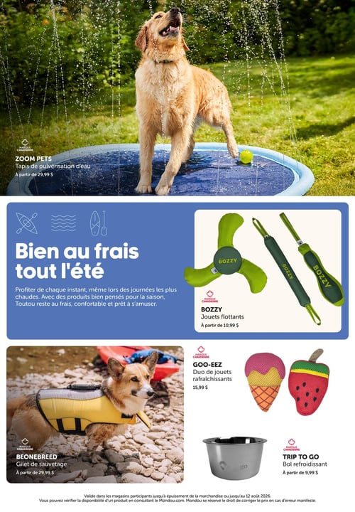 Circulaire Mondou - Printemps et été 2026 - Page 8