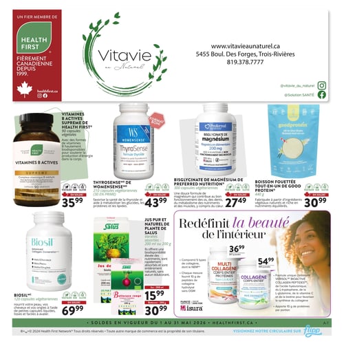 Circulaire Vitavie au Naturel - Page 1
