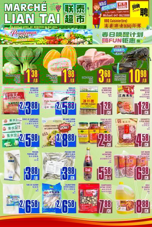 Circulaire Marché LianTai - Page 1