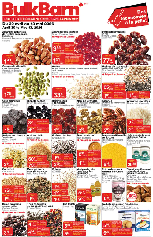 Circulaire Bulk Barn - Page 1