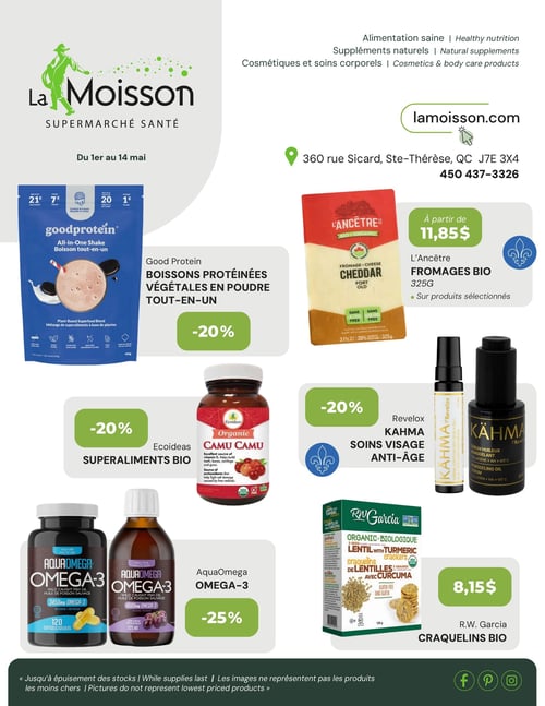 Circulaire La Moisson Supermarché Santé - Page 1