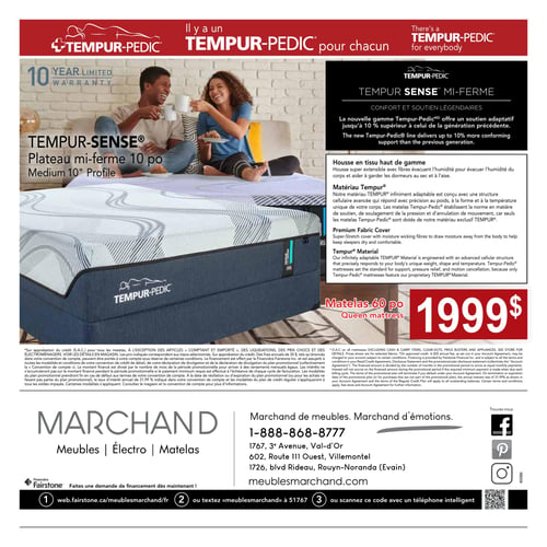 Circulaire Meubles Marchand - Matelas - Page 4