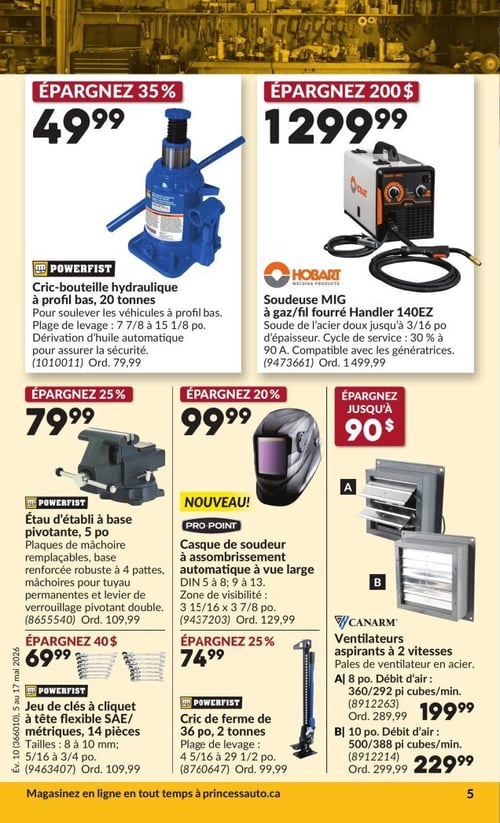 Circulaire Princess Auto - Page 10