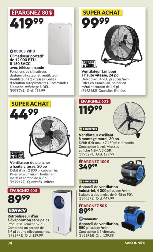 Circulaire Princess Auto - Page 11