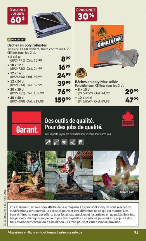 Circulaire Princess Auto - Page 12