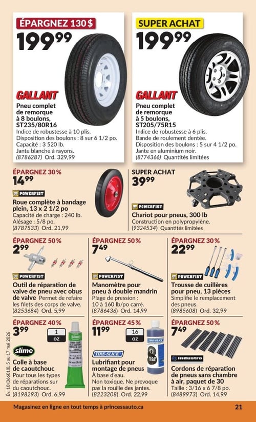 Circulaire Princess Auto - Page 31