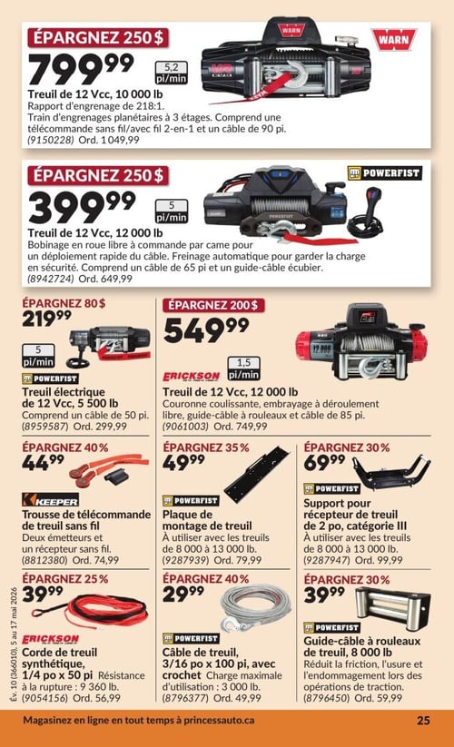 Circulaire Princess Auto - Page 35