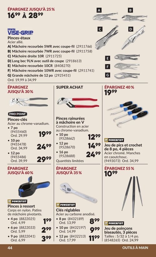 Circulaire Princess Auto - Page 54