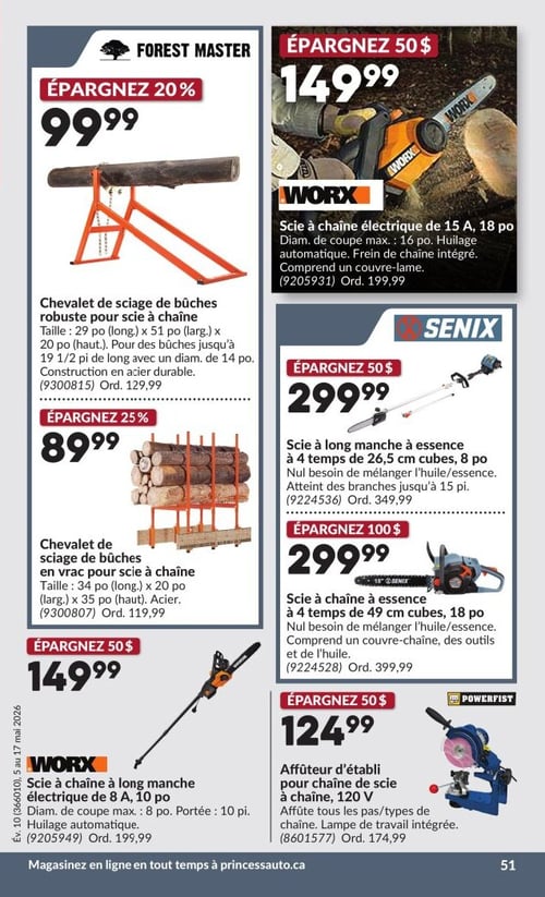 Circulaire Princess Auto - Page 61