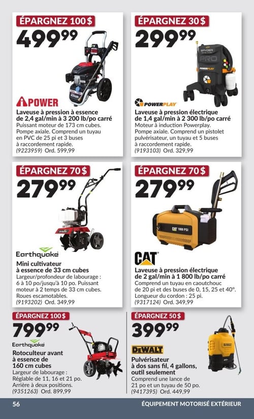 Circulaire Princess Auto - Page 66
