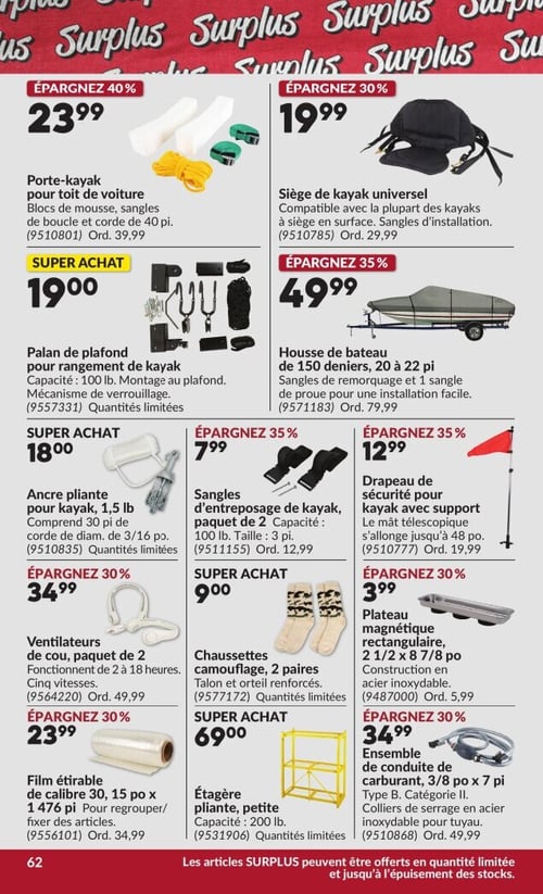 Circulaire Princess Auto - Page 72