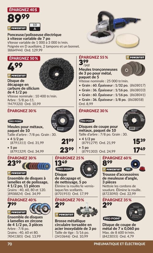 Circulaire Princess Auto - Page 80