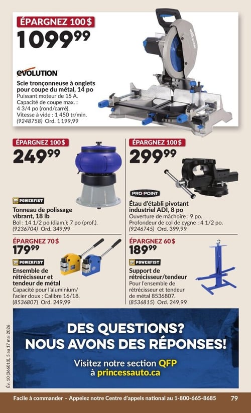 Circulaire Princess Auto - Page 89
