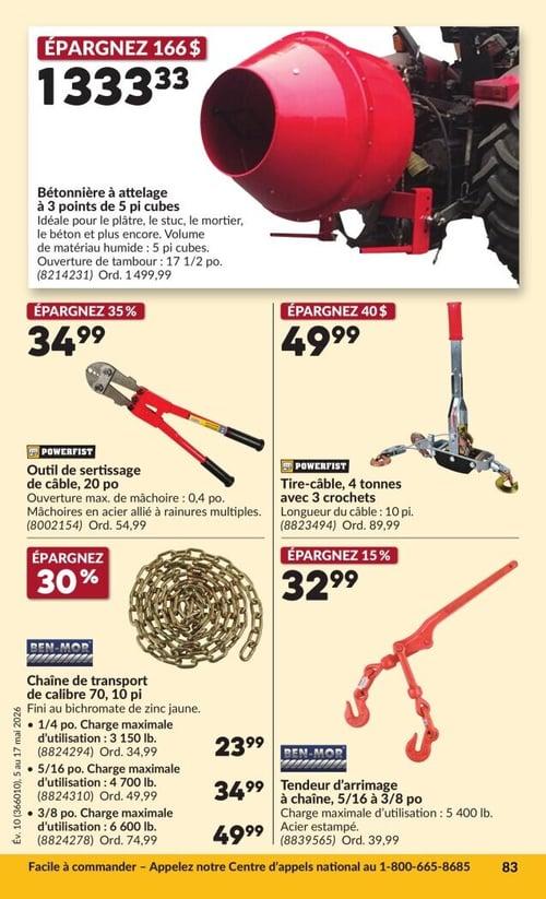 Circulaire Princess Auto - Page 93