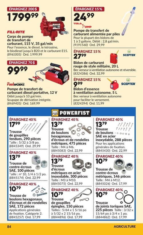 Circulaire Princess Auto - Page 94