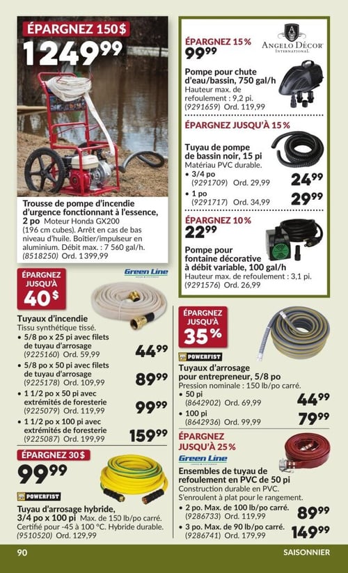 Circulaire Princess Auto - Page 100