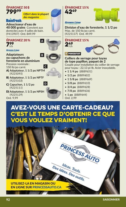 Circulaire Princess Auto - Page 102