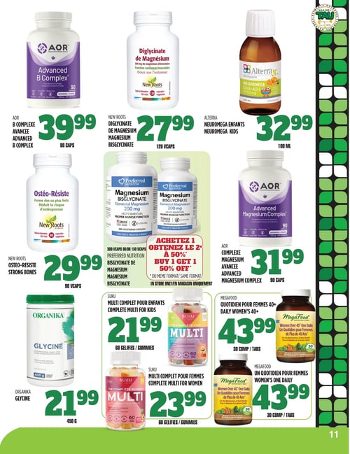 Circulaire TAU Marché d'alimentation Naturelle - Page 11
