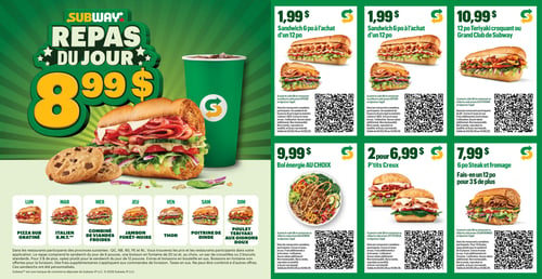 Circulaire Subway - Page 2