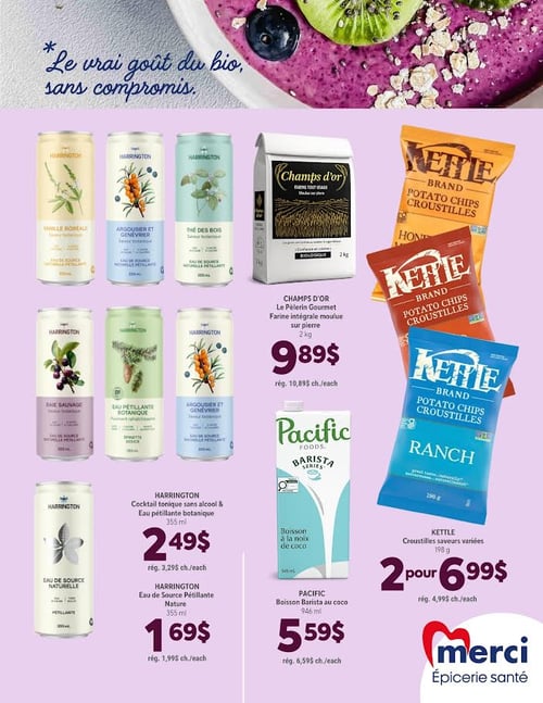 Circulaire Les Aliments Merci Épiceries Santé - Page 3