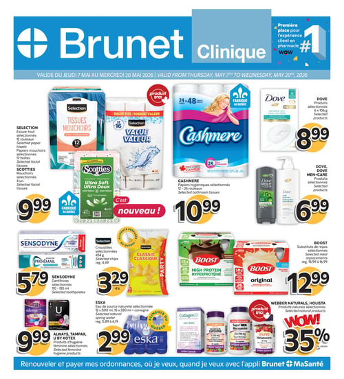 Circulaire Brunet - Clinique - Page 1