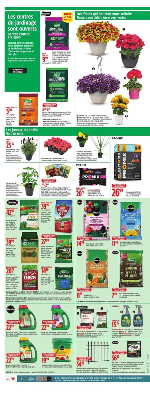 Circulaire Canadian Tire - Super Solde du Printemps - Page 2