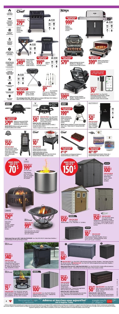 Circulaire Canadian Tire - Super Solde du Printemps - Page 4