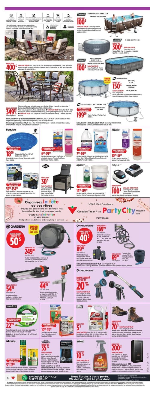 Circulaire Canadian Tire - Super Solde du Printemps - Page 6