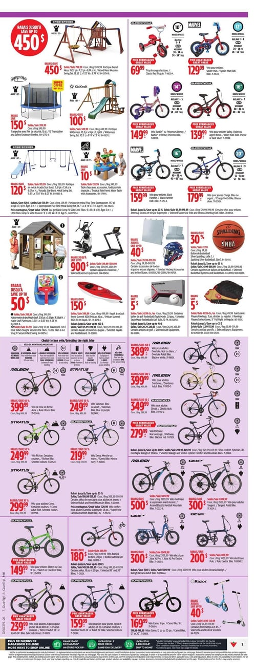 Circulaire Canadian Tire - Super Solde du Printemps - Page 7