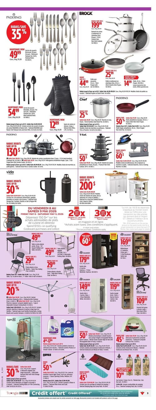 Circulaire Canadian Tire - Super Solde du Printemps - Page 9