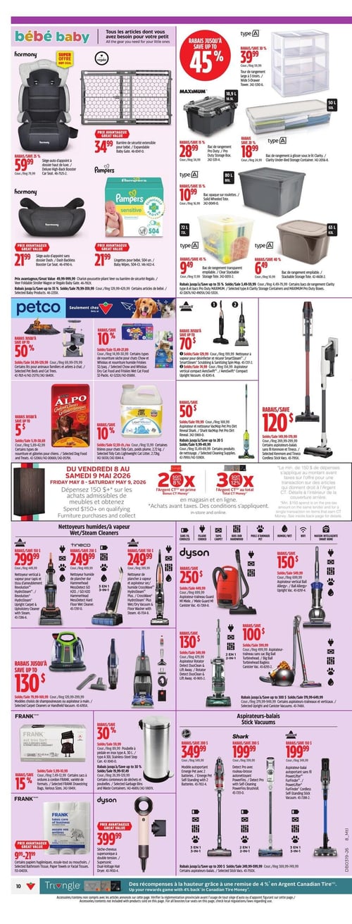 Circulaire Canadian Tire - Super Solde du Printemps - Page 10