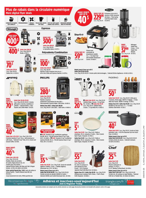 Circulaire Canadian Tire - Super Solde du Printemps - Page 24