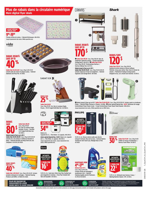 Circulaire Canadian Tire - Super Solde du Printemps - Page 25