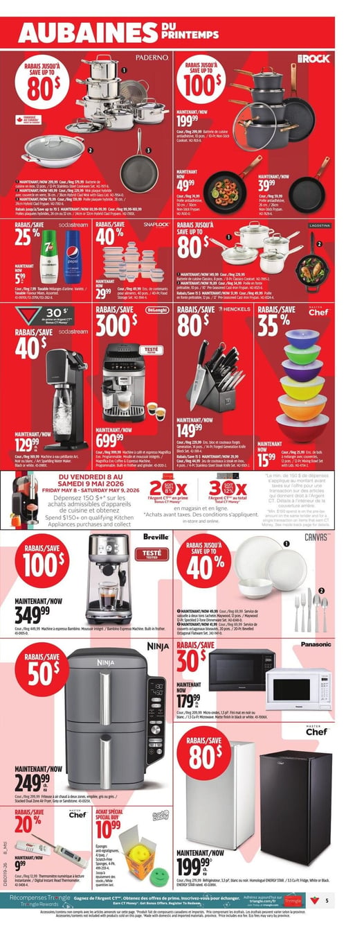 Circulaire Canadian Tire - Aubaines du Printemps - Page 5