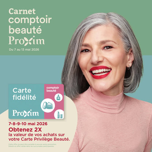 Circulaire Proxim - Carnet Comptoir Beauté - Page 1