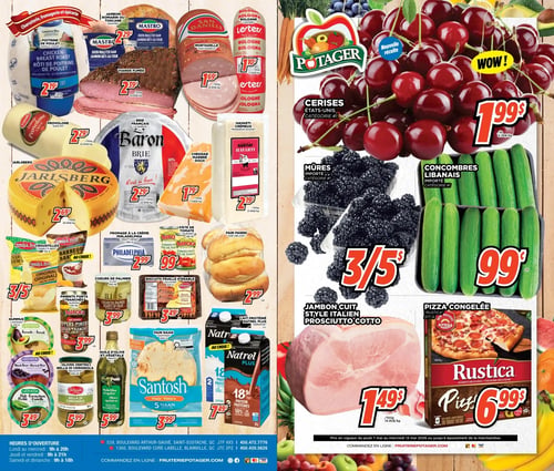 Circulaire Fruiterie Potager Saint-Eustache / Blainville - Page 1